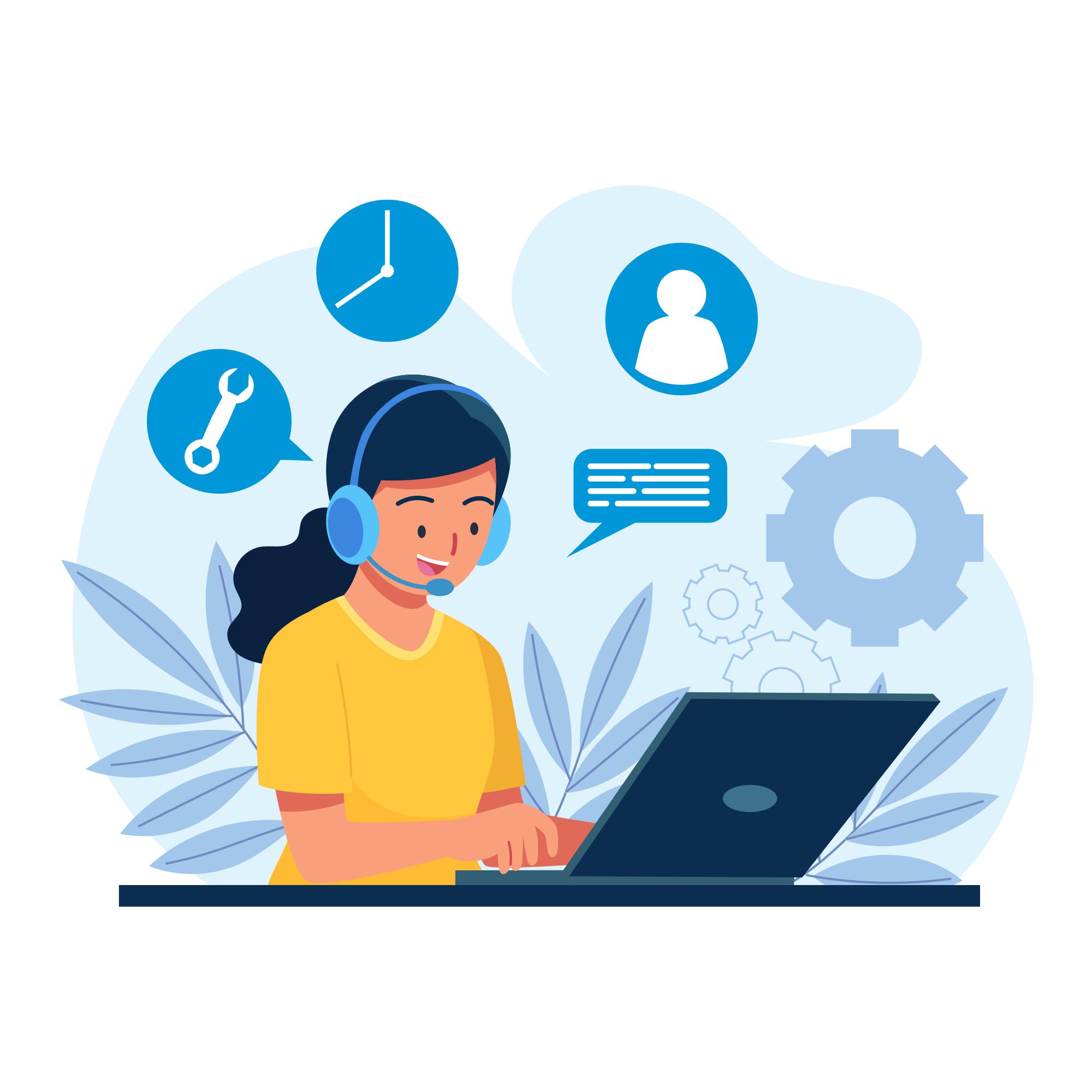 Recruitment process illustration