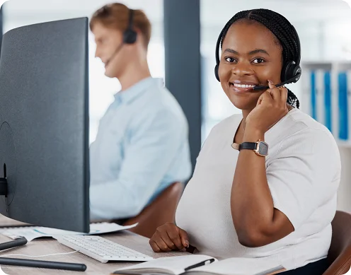 Call center team