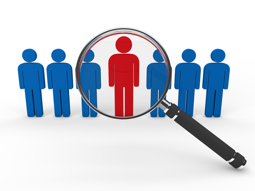 Recruitment process illustration