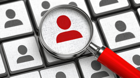 Recruitment process illustration